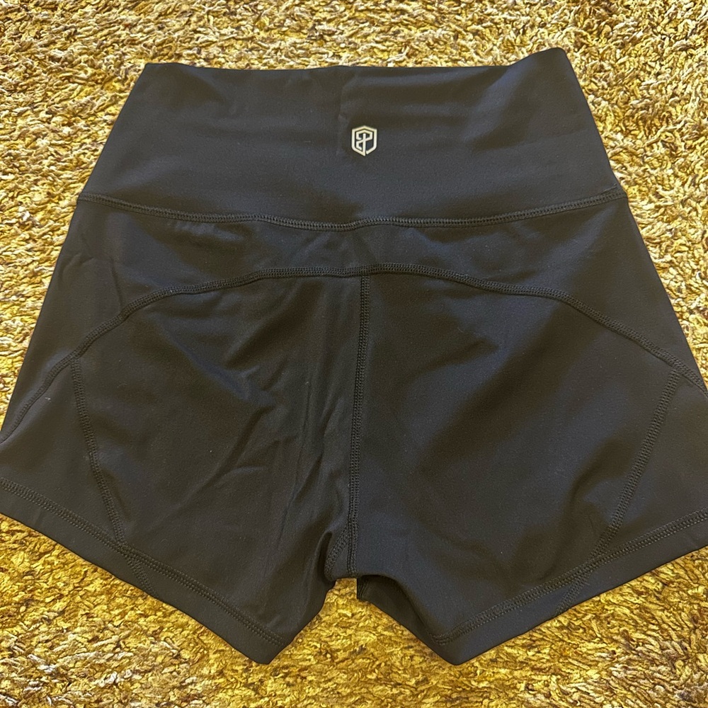 Size small Born Primitive Your Go To Booty shorts. Black.